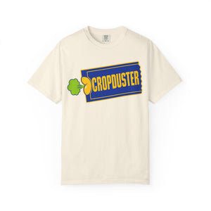 An off-white ivory cream Comfort Colors shirt displaying the colorful 90s nostalgia pop culture meme graphic clearly across the chest area.