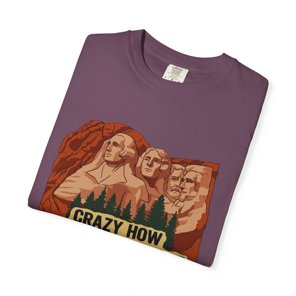 Folded berry t-shirt featuring Crazy How Nature Make Dat design.
