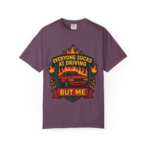 Vintage style road rage graphic tee, perfect gift for car enthusiasts